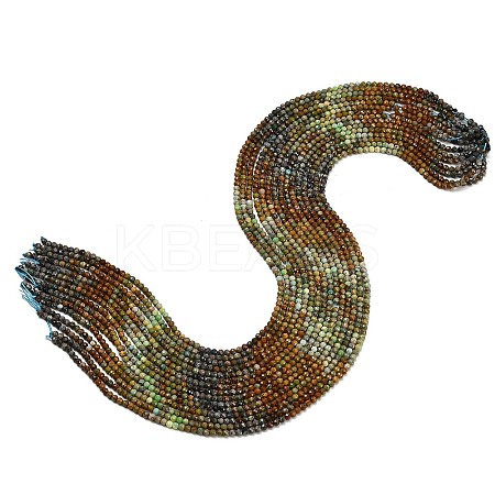 Natural HuBei Turquoise Beads Strands GG-CBA4399-A01-02-1