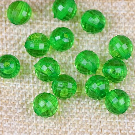 Transparent Acrylic Beads TACR-NH0001-H-15-1