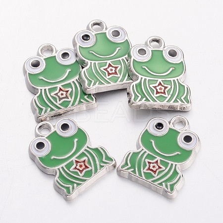 Alloy Enamel Pendants LS-EA218Y-NF-1