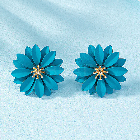 Alloy Stud Earrings FS-WG4E97C-05-1