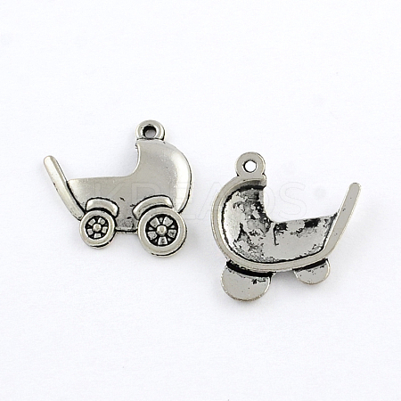 Tibetan Style Zinc Alloy Pendants TIBEP-R334-131AS-RS-1