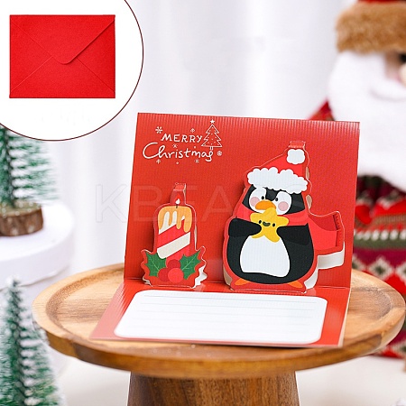 Christmas Paper Congratulation Card X1-DIY-B080-01-1