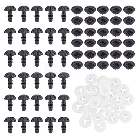 30 Sets Plastic Dog Safety Craft Noses FIND-GO0002-17D-1