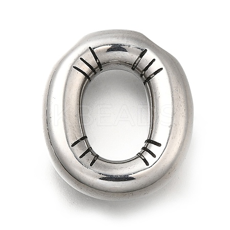 304 Stainless Steel Pendants STAS-S166-01P-15-1