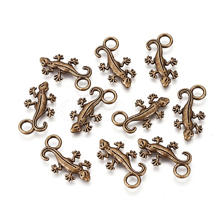 Tibetan Style Alloy Pendants LS-TIBEP-21055-AB-FF-1