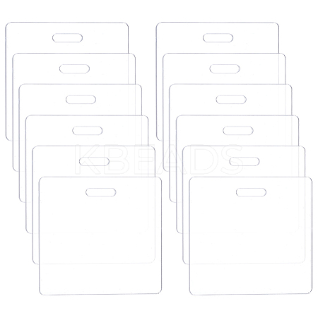 Transparent Acrylic Badge Buddy Blanks LS-TACR-WH0022-06B-1