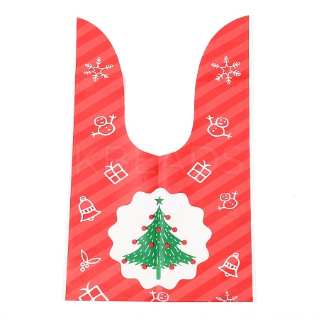 Christmas Theme Plastic Bag ABAG-H104-C03-1