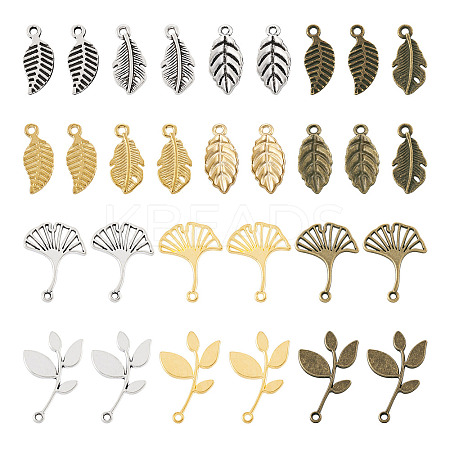150Pcs 15 Style Zinc Alloy Pendants FIND-PJ0001-22-1