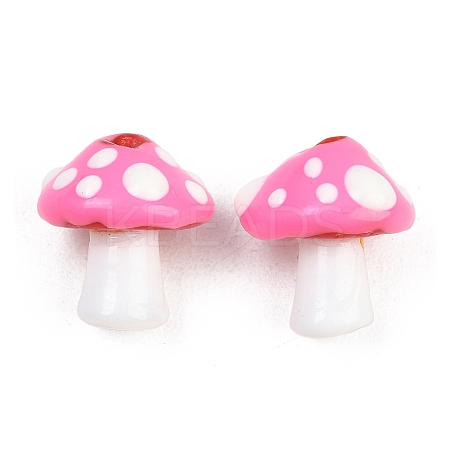 Handmade Lampwork Enamel Beads LS-LAMP-B055-02D-1