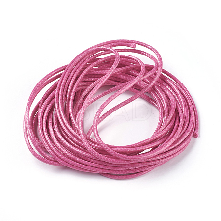 Braided Korean Wax Polyester Cords YC-WH0001-03-1