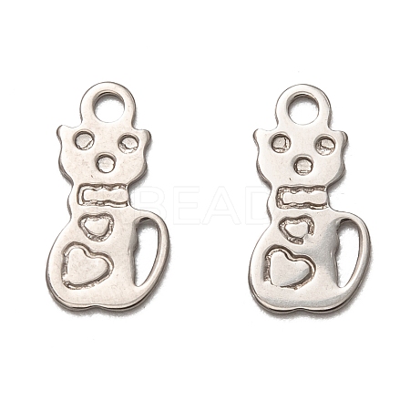 Non-Tarnish 201 Stainless Steel Charms STAS-I172-49P-1
