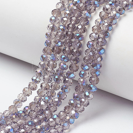 Electroplate Glass Beads Strands LS-EGLA-A034-T4mm-I11-1