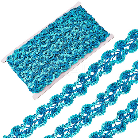 Metallic Braided Lace Trim OCOR-WH20020-23C-1