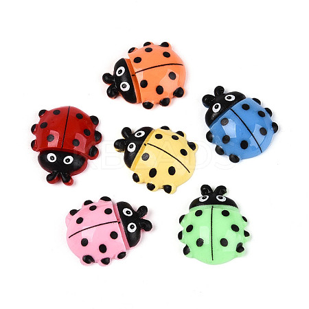 Opaque Resin Cabochons RESI-T026-22M-1