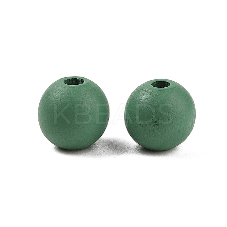Wood European Beads WOOD-M014-01H-1