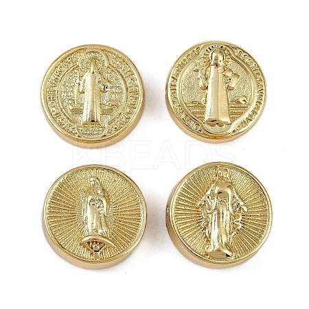 Brass Beads KK-I358-056G-1