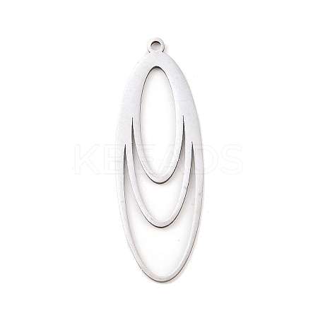 201 Stainless Steel Pendants STAS-I362-01P-02-1