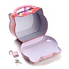 Unicorn Head Iron Money Banks for Kids AJEW-G053-01A-3