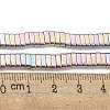 Electroplated Non-magnetic Synthetic Hematite Beads Strands G-C106-B02-04A-4