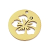 201 Stainless Steel Charms STAS-U016-02G-1