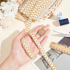 10M Polyester Gold Metallic Lace Ribbon DIY-WH0491-43A-3