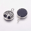 Synthetic Blue Goldstone Pendants G-E388-03P-1