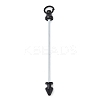 Alloy Bar Beadable Keychain for Jewelry Making DIY Crafts KEYC-A015-01EB-1