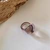 Oval Resin Finger Rings for Women WG60A90-06-1