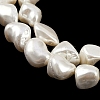 Shell Pearl Beads Strands BSHE-C008-01-3