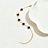 201 Stainless Steel Cable Chain Bracelets with Lobster Claw Clasp CK5419-2-1