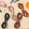 4Pcs 4 Colors Flat Faux Suede Cord OCOR-CL0001-06A-7