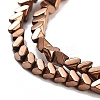 Synthetic Non-magnetic Hematite Beads Strands G-P545-J01-01-4