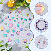 48Pcs 8 Style Ion Plating(IP) 304 Stainless Steel Charms STAS-AR0001-41-4