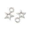 SHEGRACE Brass Star Charms XGR0160P-101P-2