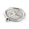 Non-Tarnish 304 Stainless Steel Pendants X-STAS-G242-19P-3
