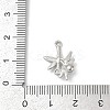 Alloy Green Enamel Bamboo Shaped Connector Charms PALLOY-R151-74P-3