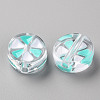 Transparent Enamel Acrylic Beads TACR-S155-005B-2