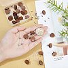 DIY Wooden Earring Making MAK-BC0001-19-3