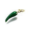 Brass Enamel Pendants LS-KK-Z100-10G-03-2