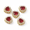 Rack Plating Brass Micro Pave Cubic Zirconia Beads KK-C007-12G-02-1