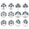 18Pcs 6 Styles Tibetan Style  Alloy Pendants FIND-CJ0002-10-2