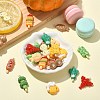 24Pcs 12 Styles Opaque Resin Imitation Food Pendants CRES-CJ0001-61-5