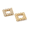 Brass Micro Pave Cubic Zirconia Pendants KK-I380-23G-2