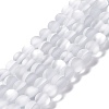 Synthetic Moonstone Beads Strands G-E573-01A-16-2