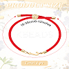 1Pc Adjustable Nylon Cord Slider Bracelets for Women BJEW-LP0001-32J-02-2