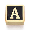 304 Stainless Steel Black Enamel Square Spacer Bars STAS-T073-58A-G-1