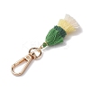 Christmas Theme Christmas Tree Polyester Cotton Tassel Pendant Decorations HJEW-JM02168-4
