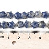 Natural Blue Spot Jasper Star Beads Strands G-Z080-A06-5