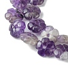 Natural Amethyst Beads Strands G-H023-B08-01-4