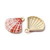 Baking Paint Alloy Pendants FIND-G097-01E-2